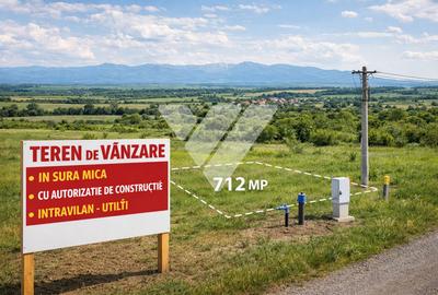 Teren intravilan 712 mp cu autorizație de construire  Șura Mică Sibiu - 1