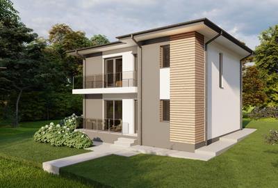 Casă individuală cu 4 camere în Miroslava