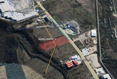 Teren in zona comerciala | Vama Pitesti |  S: 12.000 mp | Deschidere 65m | Autos - 1