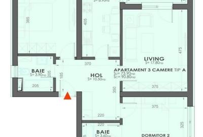 Închiriere Apartament 3 camere - Complex Exigent Plaza - 8
