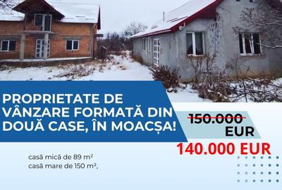 Proprietate de vânzare formată din două case, în Moacșa! - 1