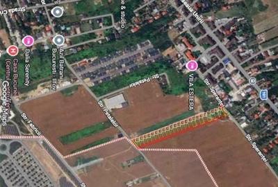 Teren intravilan de 450 mp, în Balotești