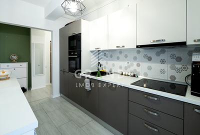 Apartament cu 2 camere semidecomandat, mobilat în Dâmbul Rotund
