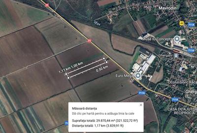 Teren Construcții intravilan de 30000 mp, în Ghergani