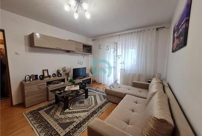 Apartament cu 2 camere semidecomandat, mobilat în Florilor