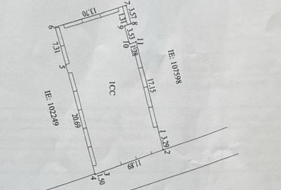 Teren Construcții intravilan de 371 mp, în Lumina