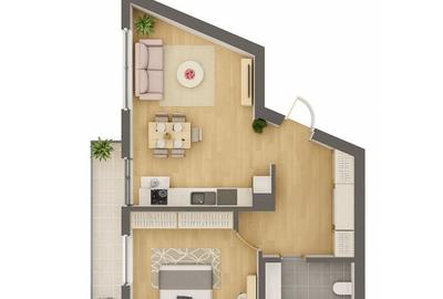 Tomis Plus - Celine Elegance -Vânzare apartament cu 2 camere - 19