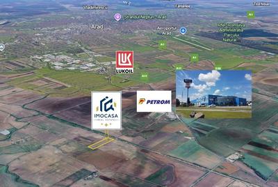 Teren Extravilan Agricol 2 ha locație în zona dezvoltare Arad - 1