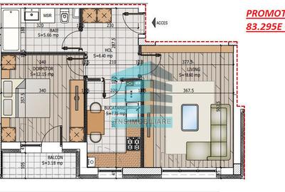 Apartament 2 camere – Zona Theodor Pallady, Super ofertă - 3