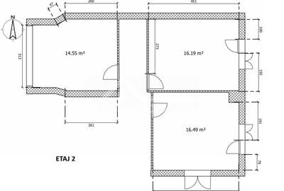 Casă de închiriat, Strada Republicii,  D+P+2E, curte proprie de 550 mp - 15