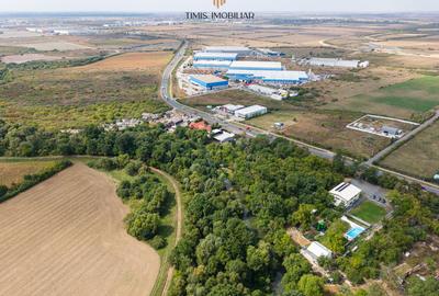 Teren 7.500 mp cu FS 91 m la E70 si Bega – ideal dezvoltare servicii - 1