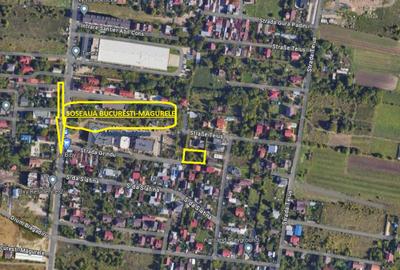 Teren Construcții intravilan de 603 mp, în Rahova