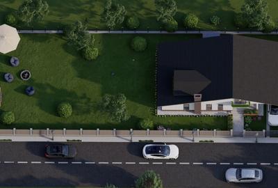 Teren Balotesti Nord Bucharest lot 440 mp cu proiect casa P+1. Investitie. - 2
