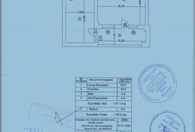 Inchiriere Apartament modern 2 camere -  zona Dimitrie Leonida- - 8