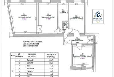 De vânzare Apartament 3 Camere Locuiește în Inima Orașul, Decebal-Arad - 13