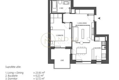 Avalon Pipera vanzare 2 camere cu parcare premium - 20