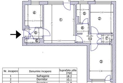 VANZARE 3 CAMERE | SEMIDECOMANDAT | ZONA AFI COTROCENI | CENTRALĂ  PROPRIE - 16