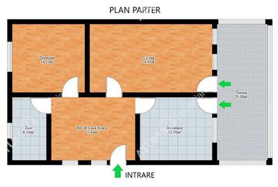 Casa individuala cu 5 camere si curte proprie in cartierul Tineretului - 11
