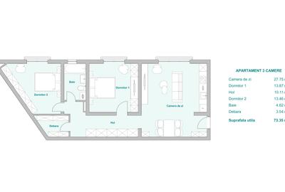 Apartament 3 camere imobil nou in Timisoara - 5