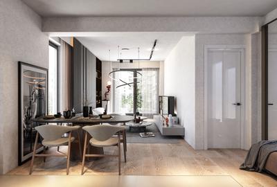 Apartament cu 2 camere decomandat în Noua