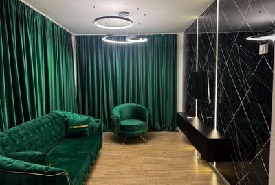 Apartament cu 2 camere semidecomandat, mobilat în Pipera