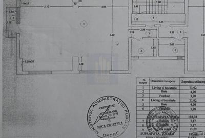 Apartament Open Space 82mp de Inchiriat Pretabil Birouri *1 Mai* - 7