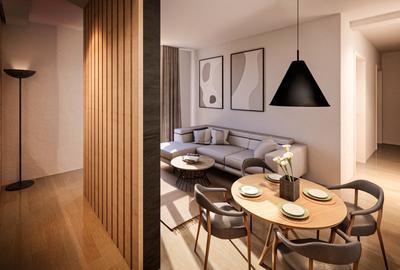 Apartament cu 3 camere decomandat în Est