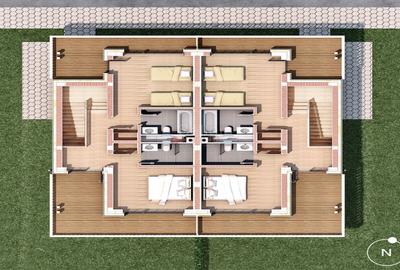 Vila DuplexTip Chalet - 14