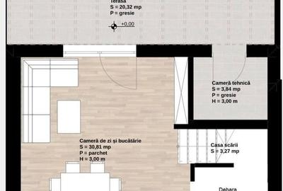 Calea Urseni | Casă înșiruită | Terasă mare | Parcare - 7