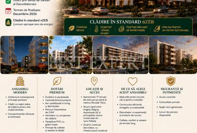 Apartament cu 3 camere decomandat în Theodor Pallady