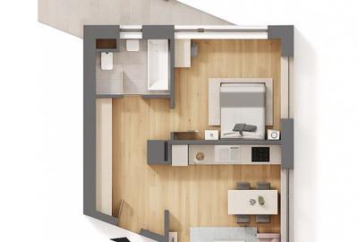 Tomis Plus - Celine Elegance - Vânzare apartament cu 2 camere cu vedere la Lac! - 14