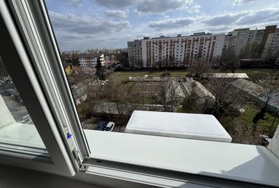 Drumul Taberei, 3 camere decomandat, renovat, etaj 6 din8, vedere, sud - 8