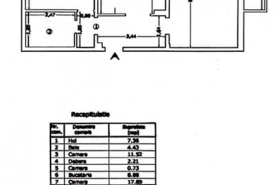2 camere | centrala proprie | bloc an 1986 | 600 m Metrou Gorjului - 10