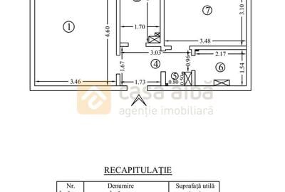 Central - Podu Ros | 2 camere decomandat | bloc reabilitat 2026 - 1