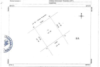 Teren 465mp, cu autorizatie casa individuala P+1E - 2