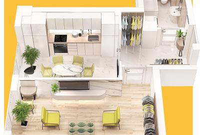 Garsonieră decomandată în Frumoasa