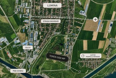 Teren 500mp | Lumina | Zona Peninsula | Comision 0 - 4