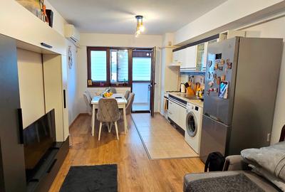 Apartament cu 2 camere semidecomandat, mobilat în Bucium