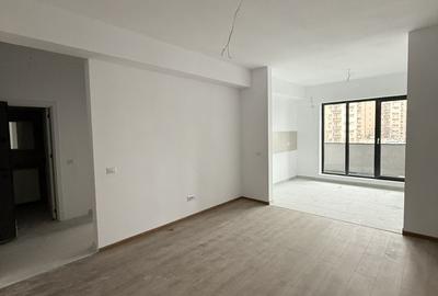 Apartament cu 2 camere, decomandat, 44.77 mp, cu centrala termica.