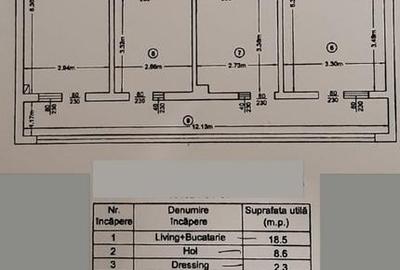 Ap 4 cam parcare și boxă, etaj 1, mobilat si utilat,Păcurari - 17