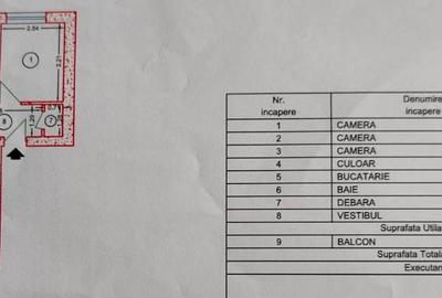 Titan - Câmpia Libertății, 3 camere decomandat, etajul 1 - 3