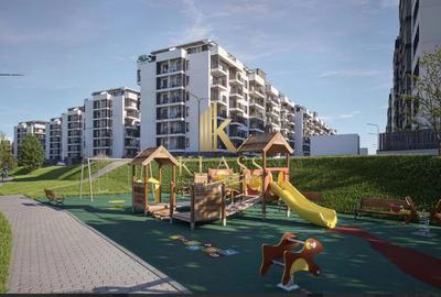 Studio Pipera cu gradina in complex cu promenada - 1