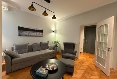 Apartament Boem cu 2 Camere | Calea Victoriei – Piața Amzei | Clădire Istorică - 2