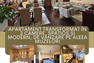 Apartament cu 3 camere în Spitalului