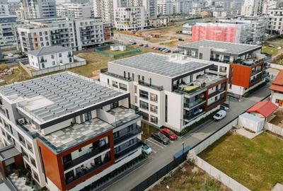 2 camere Premium cu terasa panouri solare NZEB pompa caldura Pallady - 1