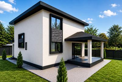 |Casa Premium|Buftea|Predara La cheie|Teren 450 mp2|4dormitoare| - 4