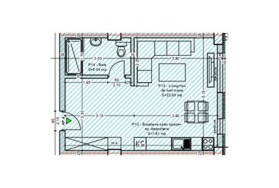 Studio de vânzare în Mangalia, BLOC NOU 2026 - 6