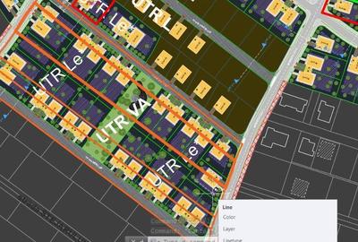 Trei parcele teren intravilan, PUZ, 600 mp, utilitai, Chinteni - 1