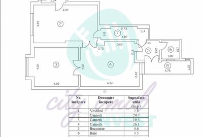 Eleganta, stil si mult potential intr-un apartament interbelic de 3 camere - 15