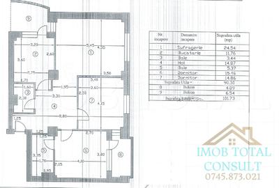 VAND APARTAMENT 3 CAMERE DECOMANDAT - 102 MP - MOBILAT LUX - PARCARE SUBTERANA - 10
